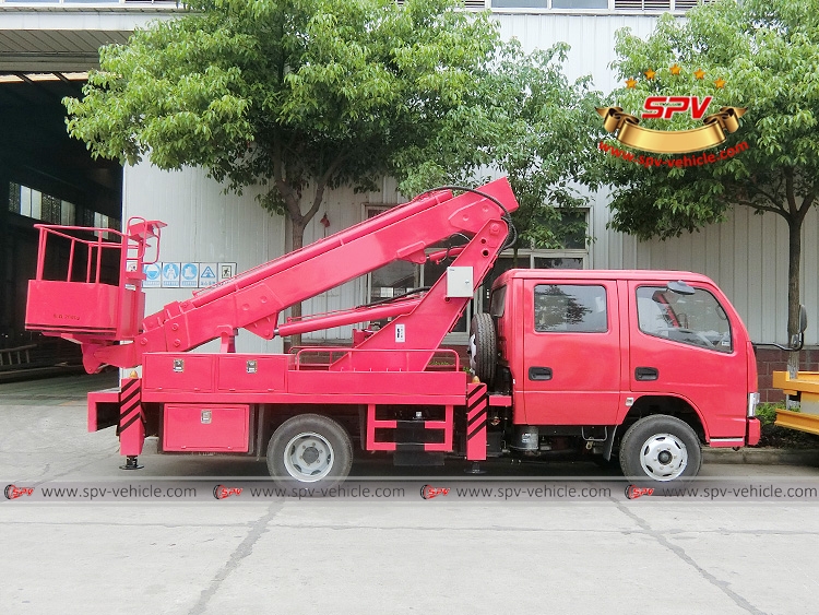 16M  Telescopic Beam Lifter Dongfeng-RS